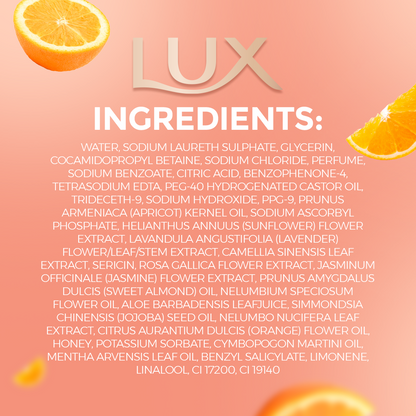 LUX - Tangerine Bodywash - 250ML