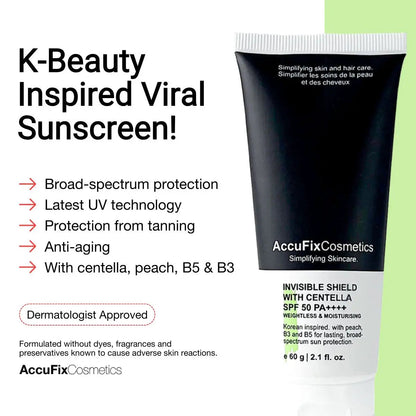 Best UV protection sunscreen - AccuFix Cosmetics