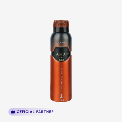 J. Janan Oud Perfume Body Spray 150Ml