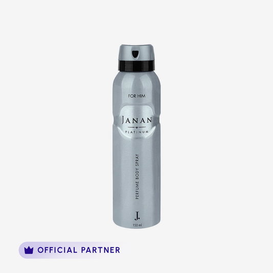 J. Janan Platinum Perfume Body Spray 150Ml