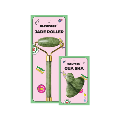 Bundle - Bleuface - Gua Sha + Jade Roller