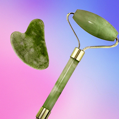Bundle - Bleuface - Gua Sha + Jade Roller