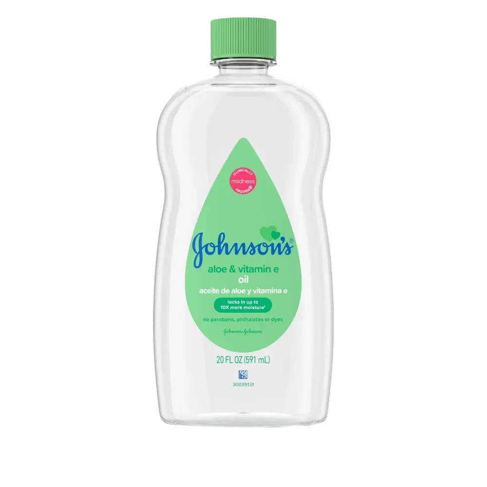 Johnsons - Baby Oil Aloevera & Vitamin E - 125 ml