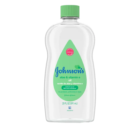 Johnsons - Baby Oil Aloevera & Vitamin E - 125 ml