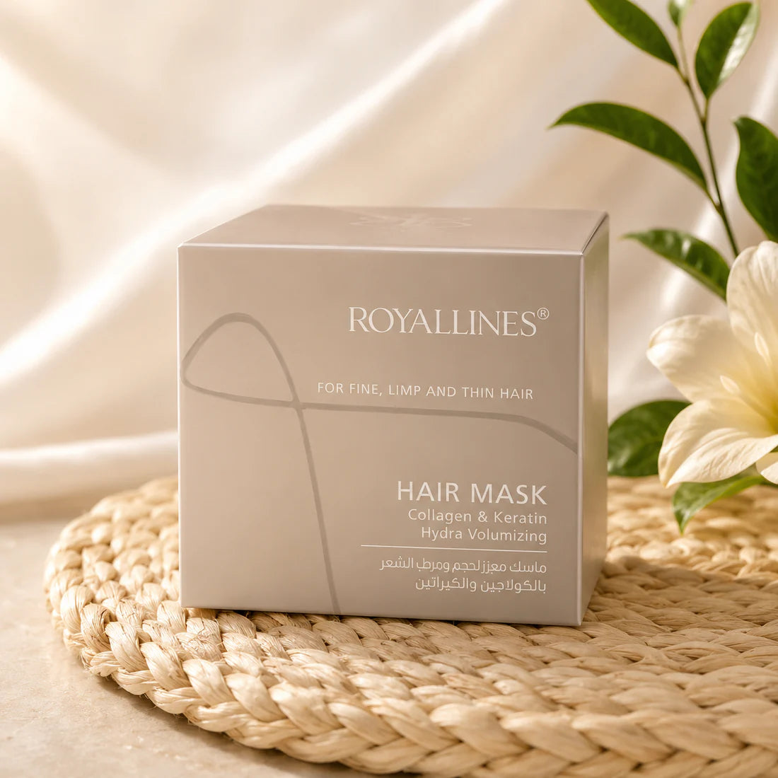 Royallines - Collagen & Keratin Hydra Volumizing Hair Mask 500Ml
