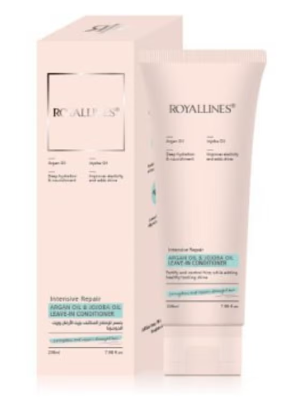 Royallines - Argan Oil & Jojoba Oil Intensive Repair Leave-In Conditioner 236Ml