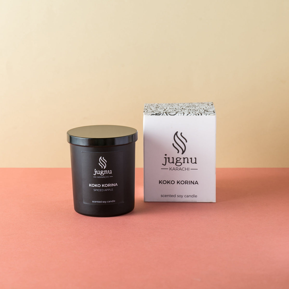Jugnu - Koko Korina (Spiced Apple) Scented Soy Candle