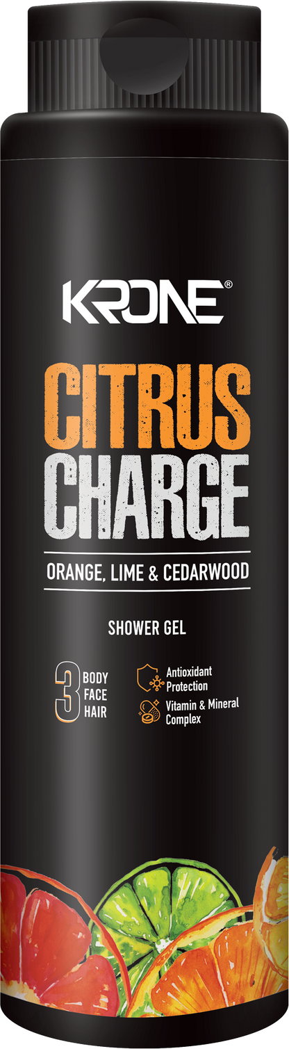 KRONE Citrus Charge Shower Gel 600ml