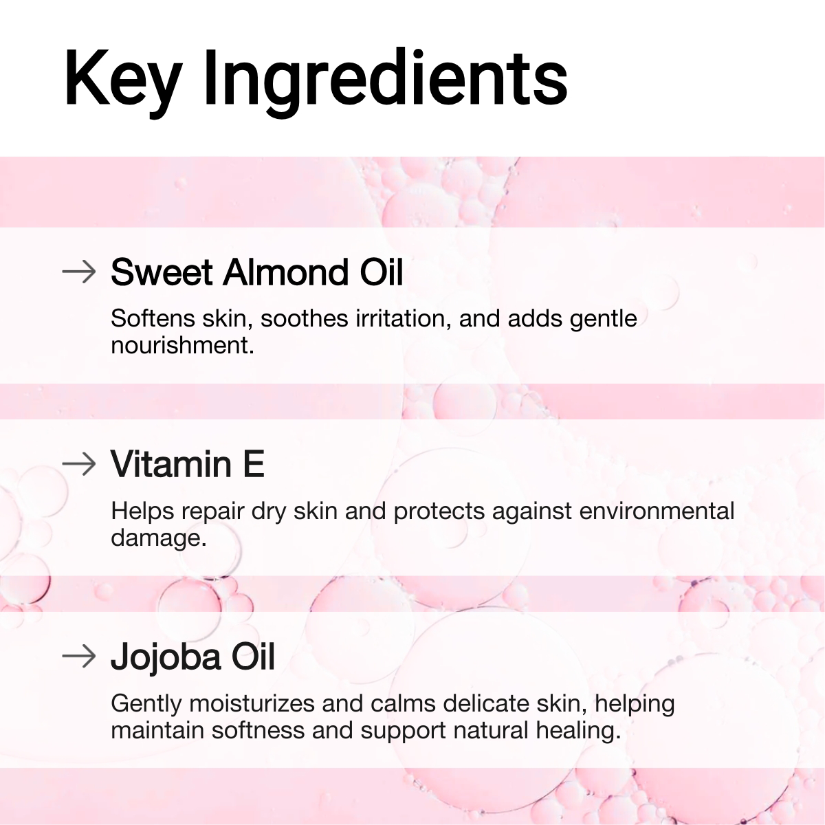 Key Ingredients of AccuFix's Baby Massage oil