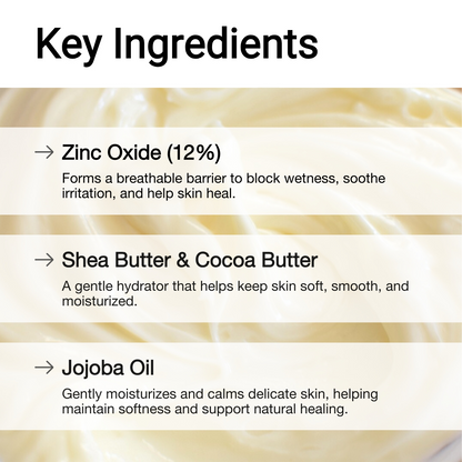 Key ingredients of AccuFix Baby rash cream