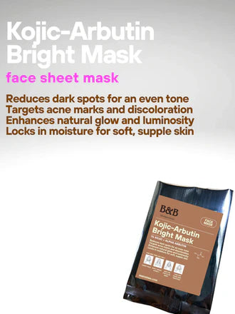 B&B Derma - Kojic-Arbutin Bright Mask