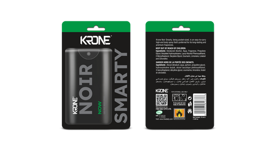 Krone Noir Smarty Now Gas Free Body Spray 15ml