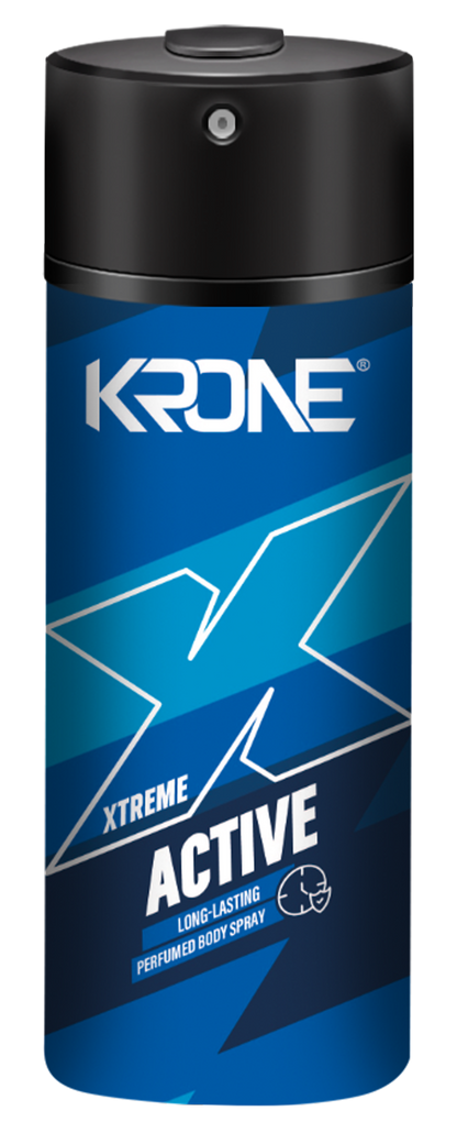 Krone Xtreme Active Body Spray 150ml