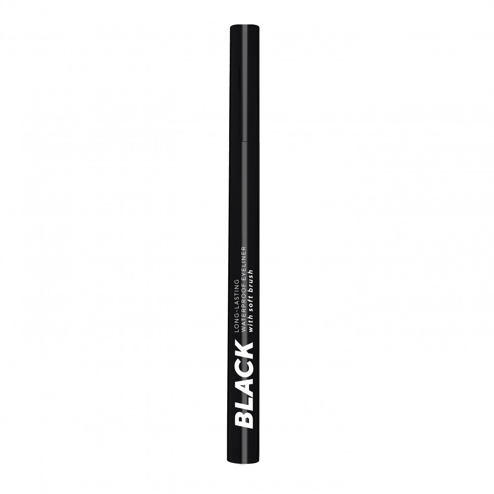 Lamel - Black Eyeliner With Soft Brush №401 Deep Black