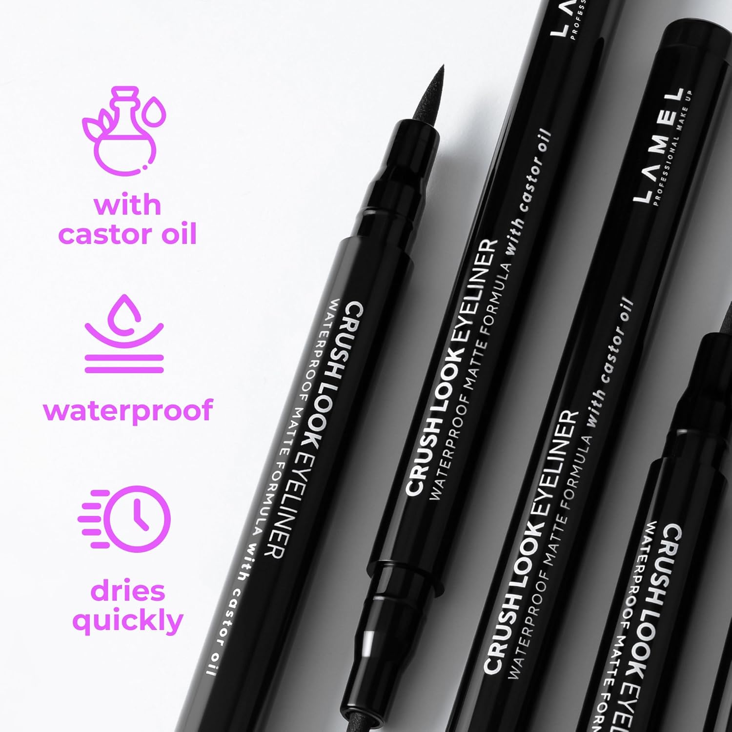 Lamel - Crush Look Eyeliner №401 Black