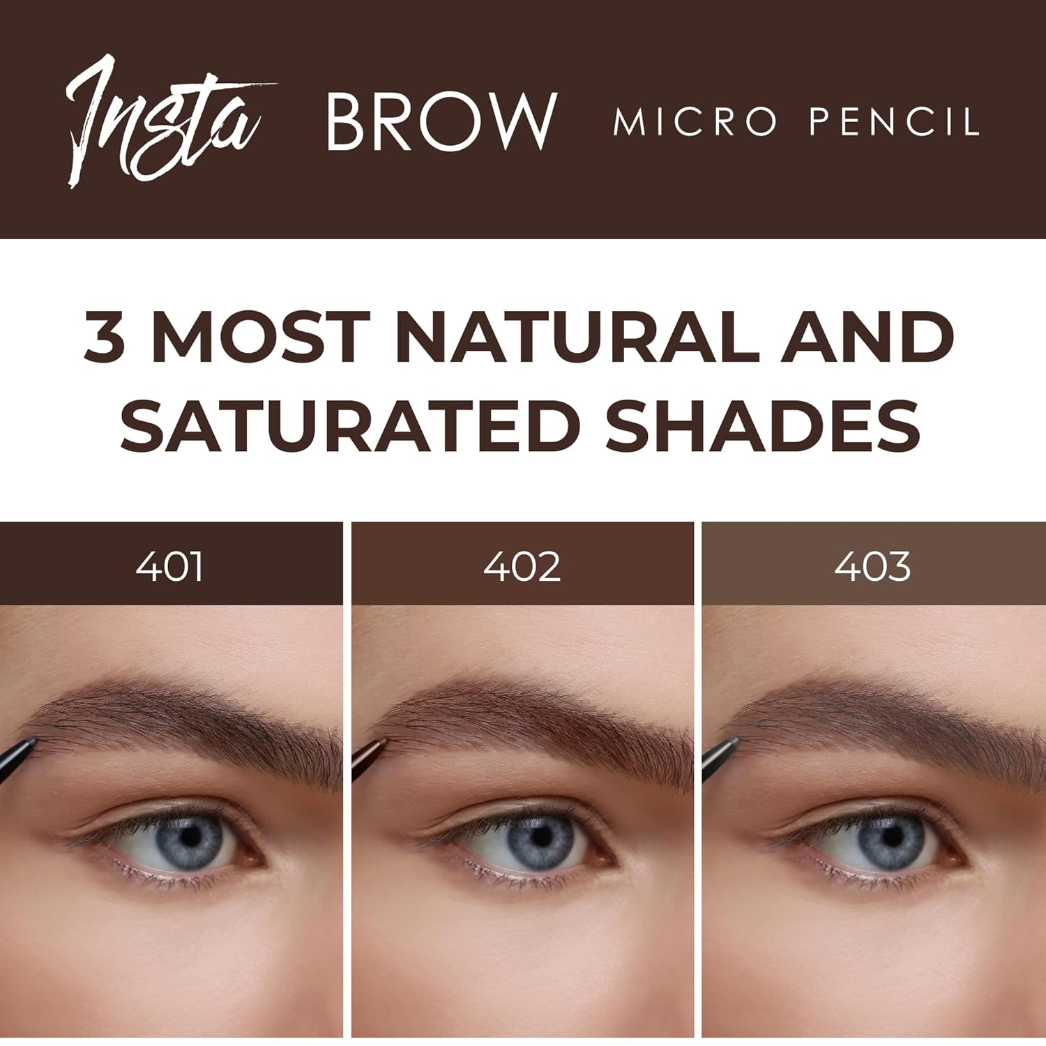 Lamel - Insta Micro Brow Pencil №401 Espresso