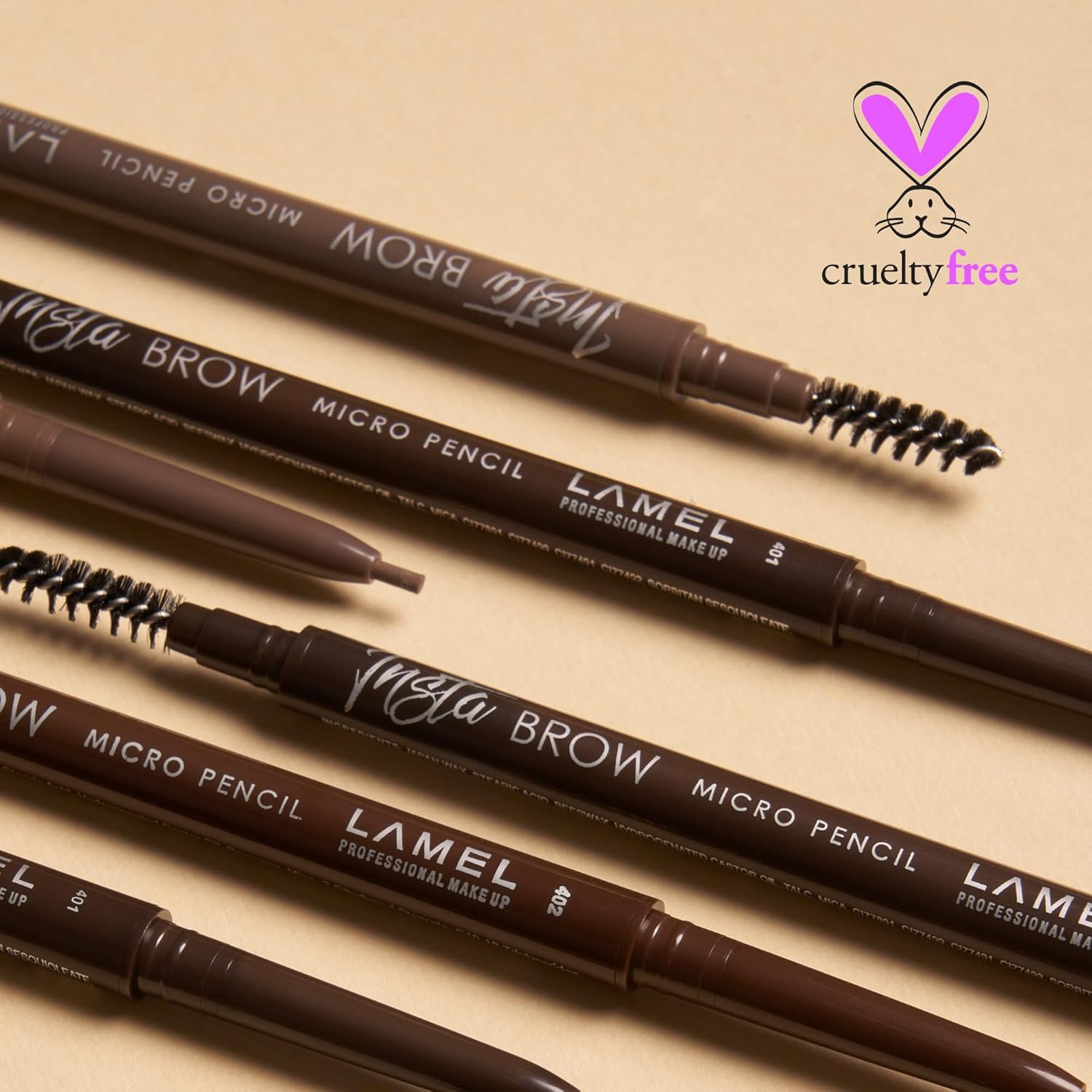 Lamel - Insta Micro Brow Pencil №401 Espresso