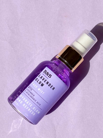 B&B Derma - Lavender Glow - Lavender Glow Face Mist  On The Go 50 Ml