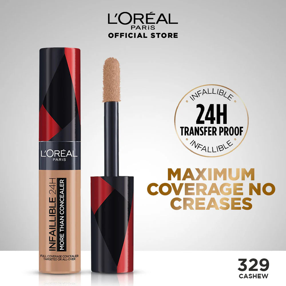 L'Oreal Paris Infallible Full Wear More Than Concealer - 329 Cashew Cajou