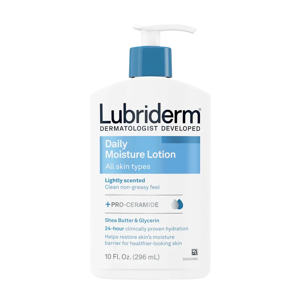 Lubriderm Lotion Daily Moisture All Skin Types Fragrance Free 24Oz/709Ml