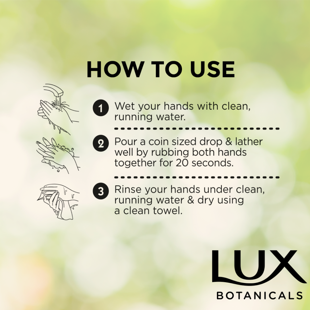 Lux - Aloe Vera Hand Wash Bottle Green - 220ML