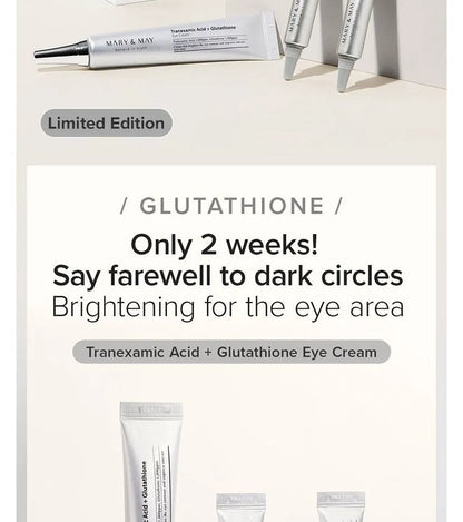 Mary & May - Glutathione Eye Cream Special Set (30g+12g x2)