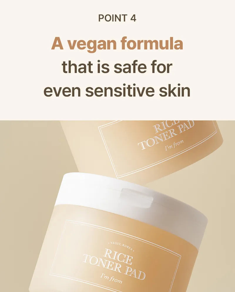 I'M From - Rice Toner Pad 140Ml