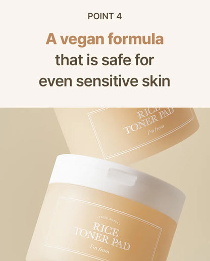 I'M From - Rice Toner Pad 140Ml
