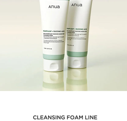 Anua - Heartleaf Succinic Moisture Cleansing Foam 150ml