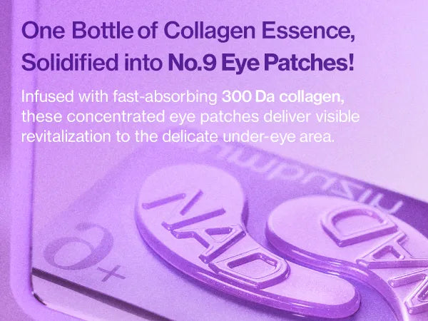 Numbuzin - No.9 NMN+ Collagen Under Eye Patches (5 pairs)