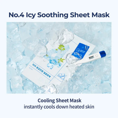 Numbuzin - No.4 Icy Soothing Sheet Mask - 27ml