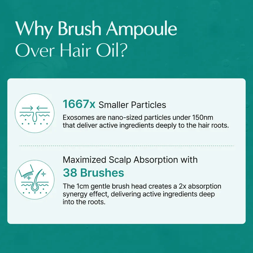 Lilyeve - Scalp Turn Cica PDRN Brush Ampoule Mini - 30ml