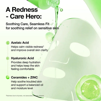 Anua - Azelaic Acid 10 Hyaluron Redness Soothing Serum Mask - 28Ml
