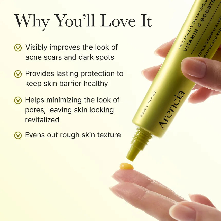 Arencia - Face & Eye Moisturizer Cream Vitamin C Booster Shot - 10Ml
