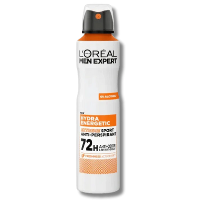 L'Oreal Men Expert 72H A/P Deodorant Spray Hydra Energetic Extreme Sport 250Ml