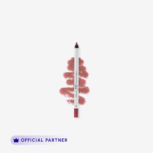 Lamel - Long Lasting Gel Lip Liner - 408 Rose Plum