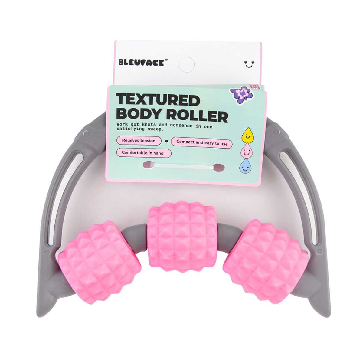 Bady Rolle Bleuface - Textured Body Roller | Buy Online in Pakistan | Highfy.pk
