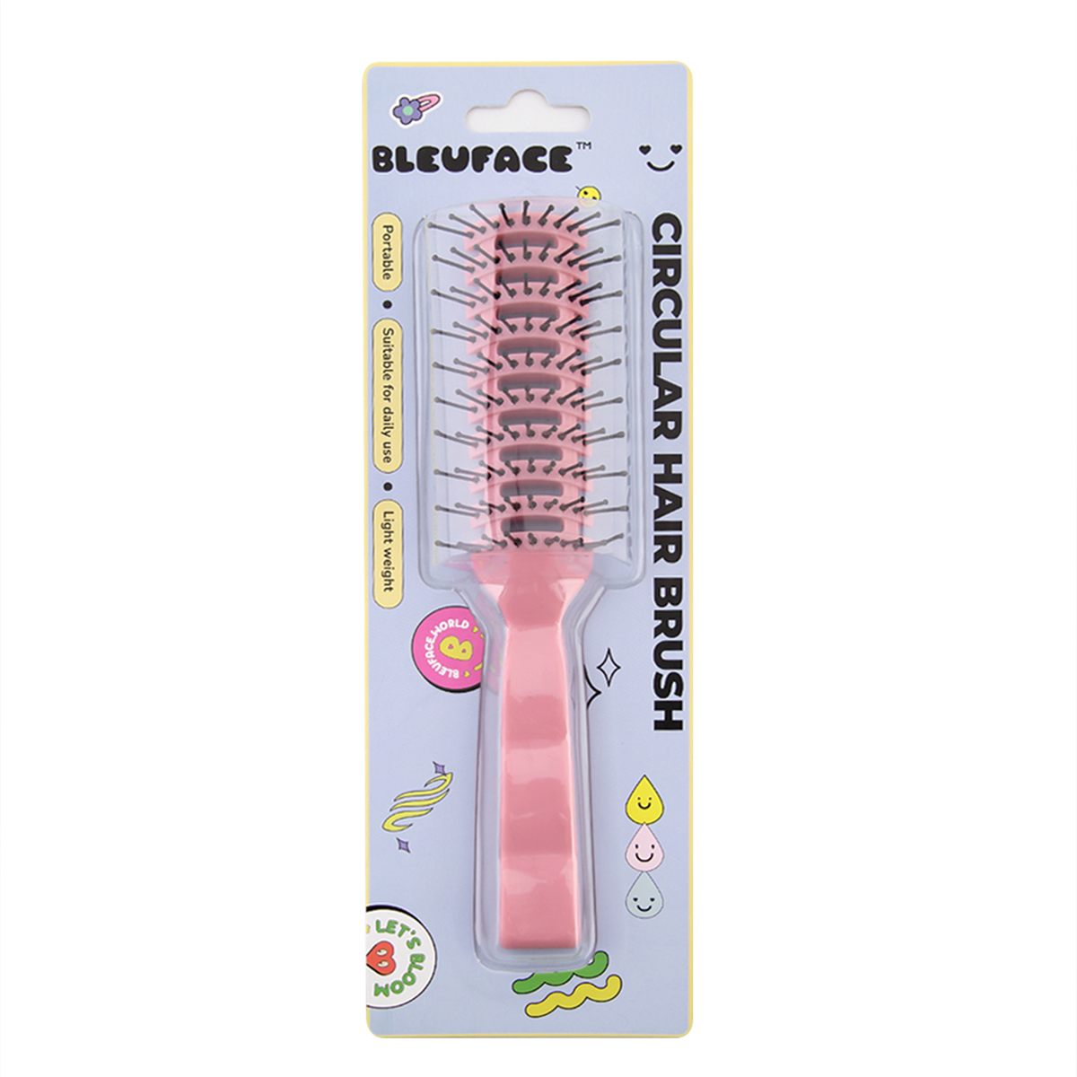 Bleuface - Circular Hair Brush