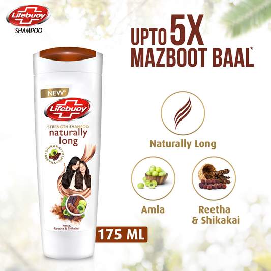 Lifebuoy - Shampoo Naturally Strong 175Ml