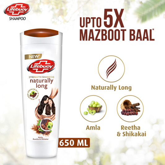 Lifebuoy Shampoo Naturally Long 660Ml