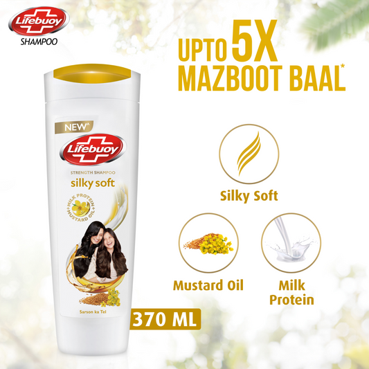 Lifebuoy Shampoo Soft & Silky - 370Ml