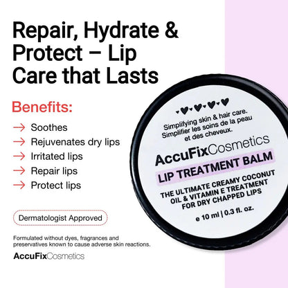 Benefits of AccuFix's Lip Treatment Balm