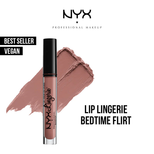 Nyx Lingerie Liquid Lipstick Bed Time Flirt 4Ml