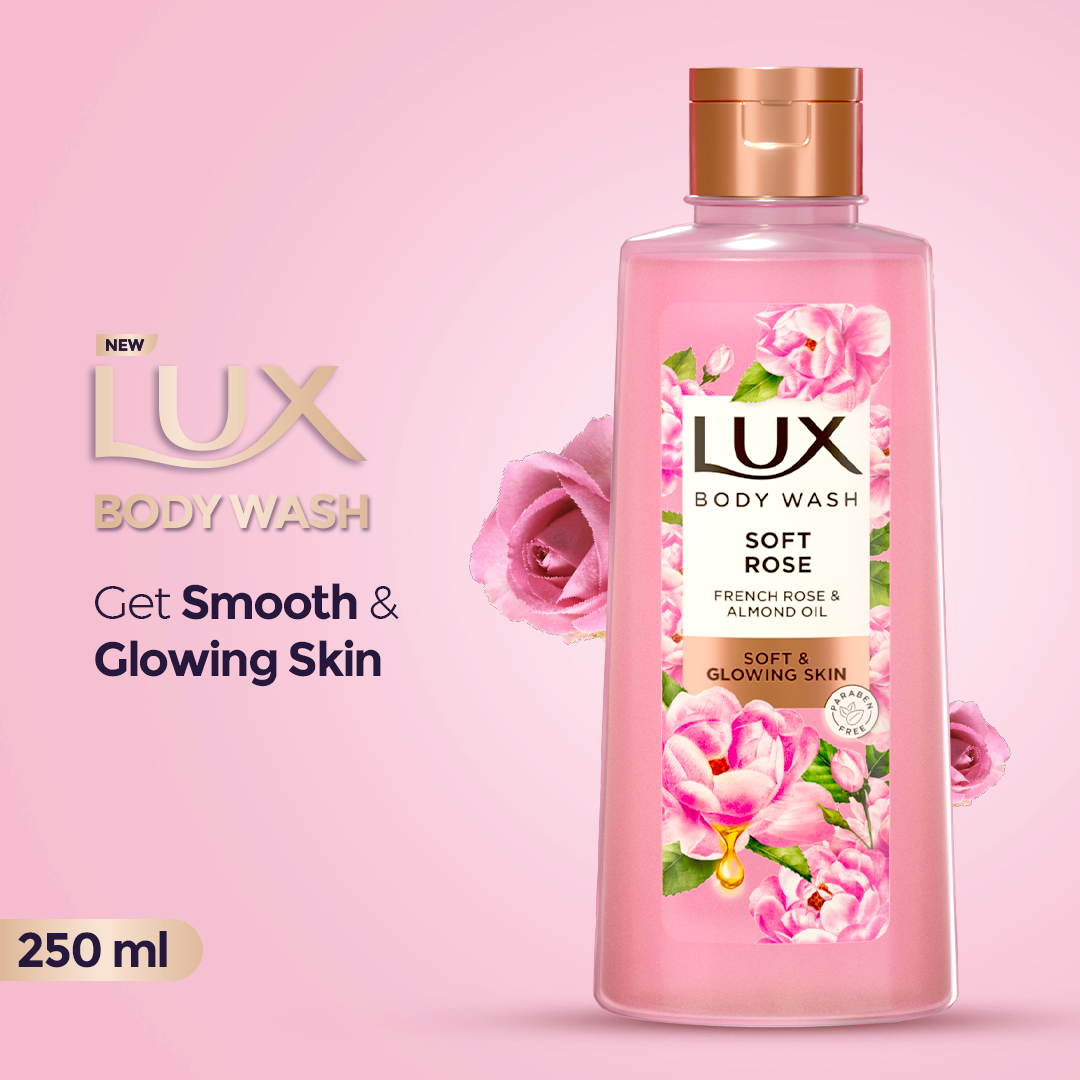 Lux - Rose Bodywash Bottle - 250ml
