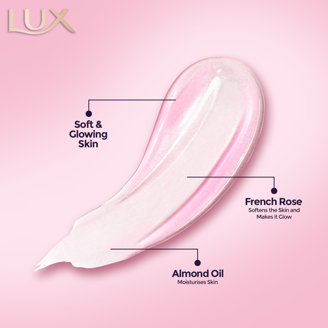 Lux - Rose Bodywash Bottle - 250ml
