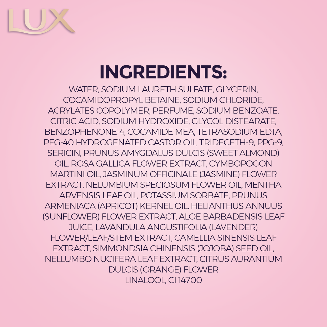 Lux - Rose Bodywash Bottle - 250ml