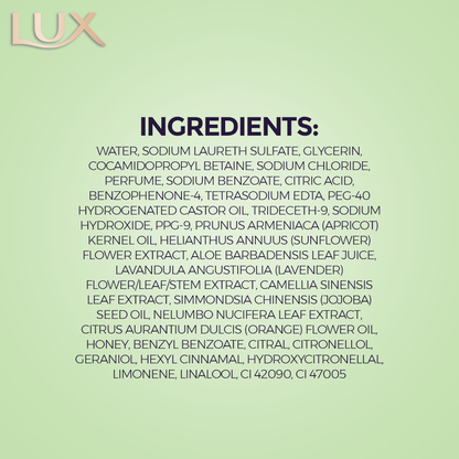 Lux Body Wash Fresh Aloe - 520Ml