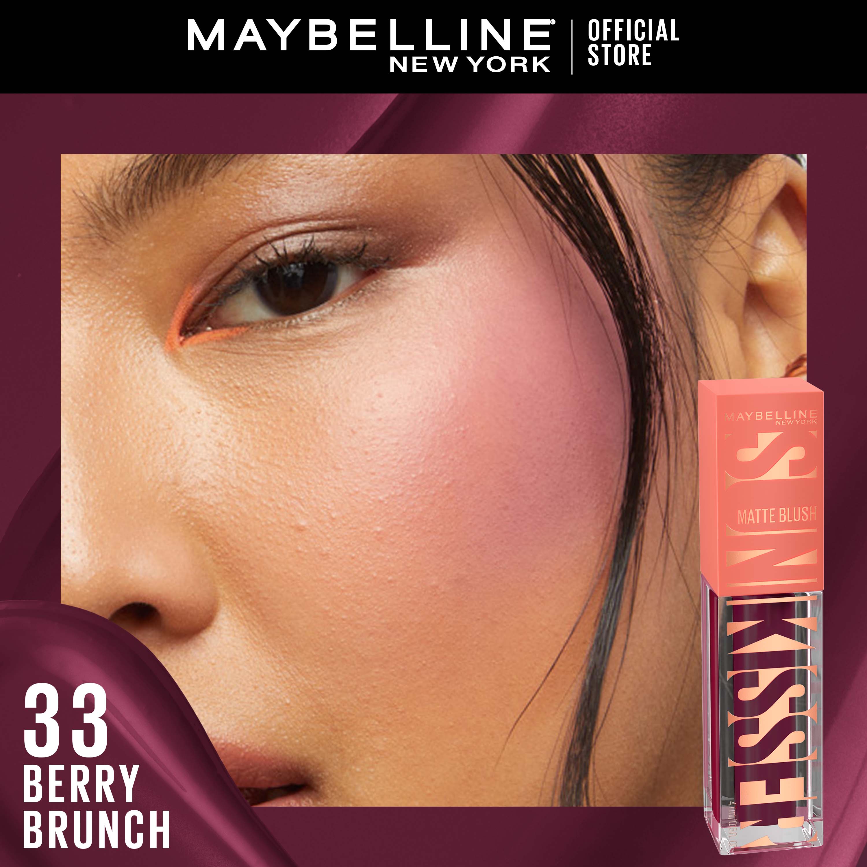 Maybelline New York, Sunkisser Liquid Glow Blush With Vitamin E