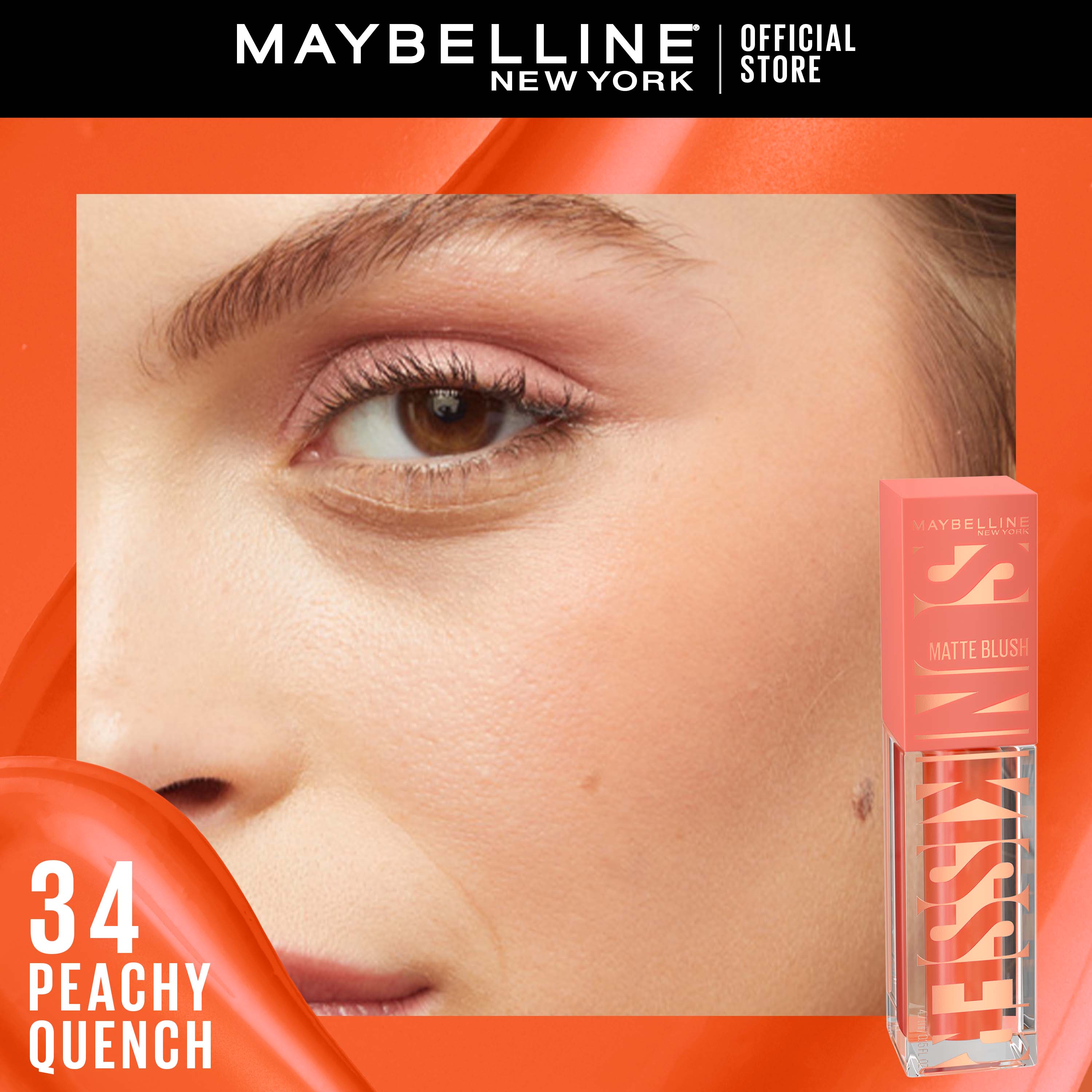 Maybelline New York, Sunkisser Liquid Glow Blush With Vitamin E