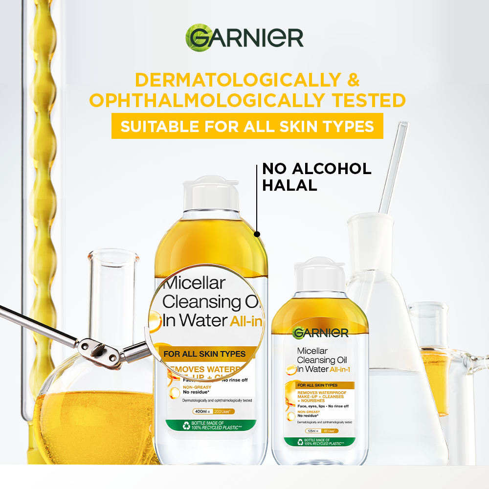 Garnier - Micellar Oil All In 1 Cleansing Water - 125Ml